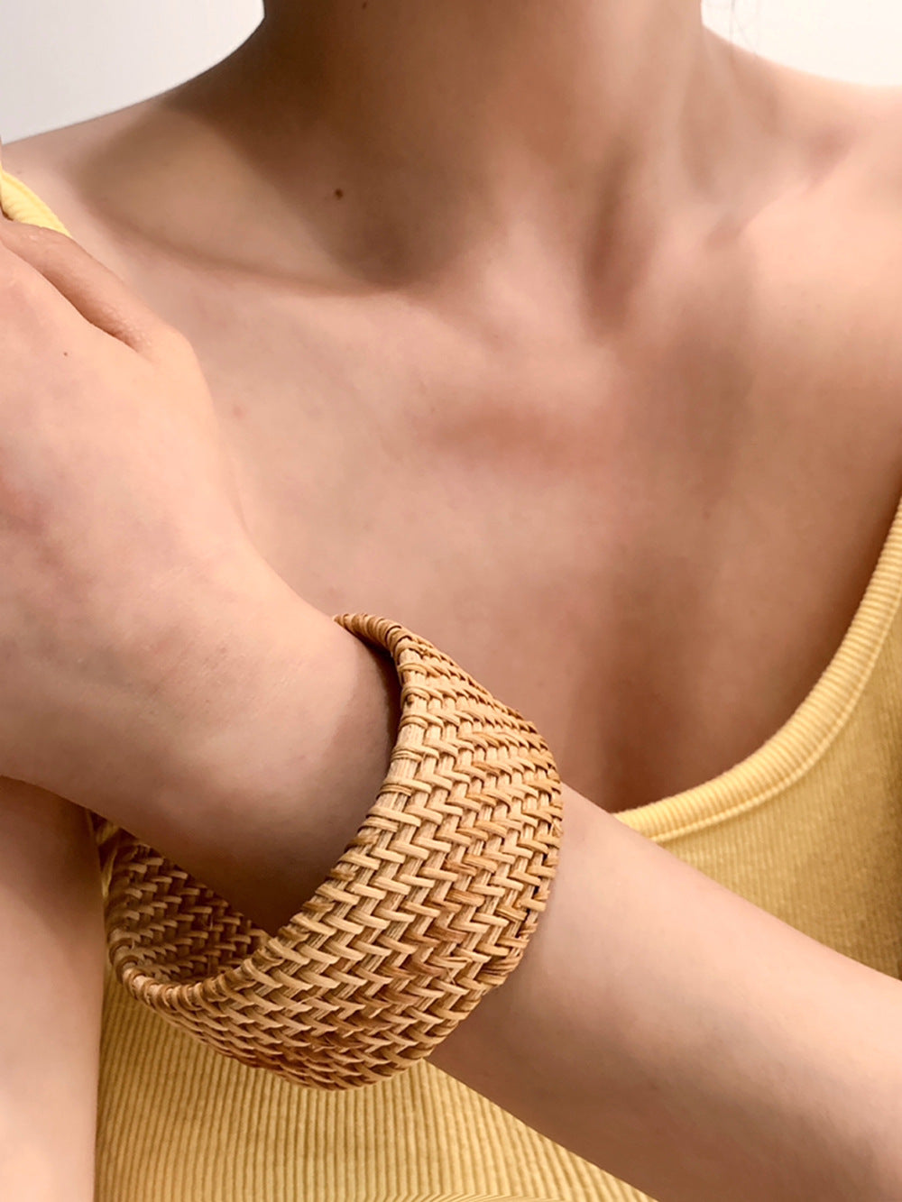 Handwoven Rattan Bracelet