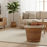 Willow Woven Laundry Basket