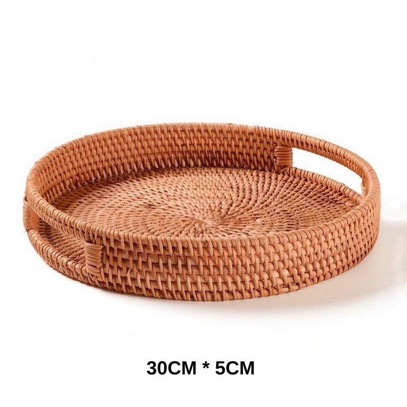 Multi-Use Handwoven Tray Set