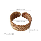 Handwoven Rattan Bracelet