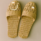 Pearl Charm Rattan Sandals Bundle