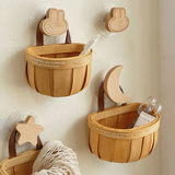 Rattan Wall Hanging Storage Basket