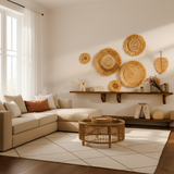 Boho Raffia Wall Decor Set