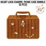 Whimsy Charm Rattan Picnic case Bundle