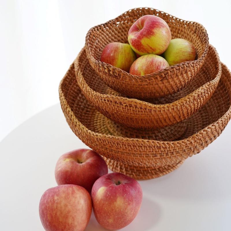 Multi-Use Handwoven Tray Set