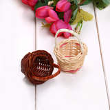 Mini Rattan Storage Basket