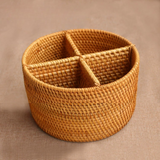 Rattan Remote Organizer