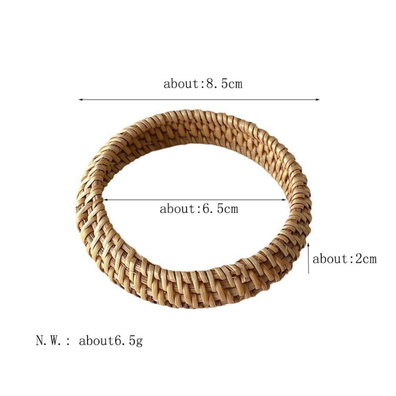 Handwoven Rattan Bracelet