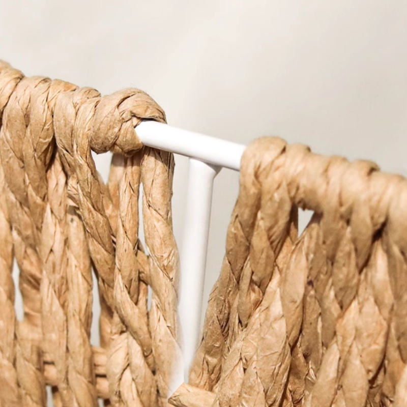 Natural Rattan Organizer Basket
