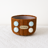 Handcrafted Charm Flower Basket Bundle
