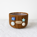 Handcrafted Charm Flower Basket Bundle
