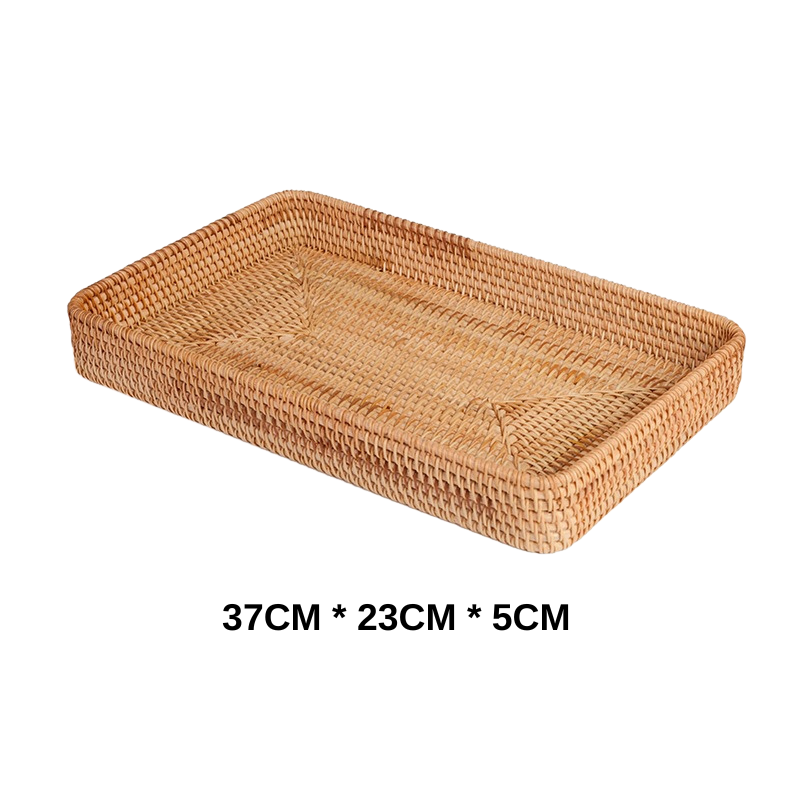 Multi-Use Handwoven Tray Set