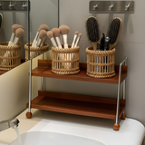 Bamboo Storage Tube Holder