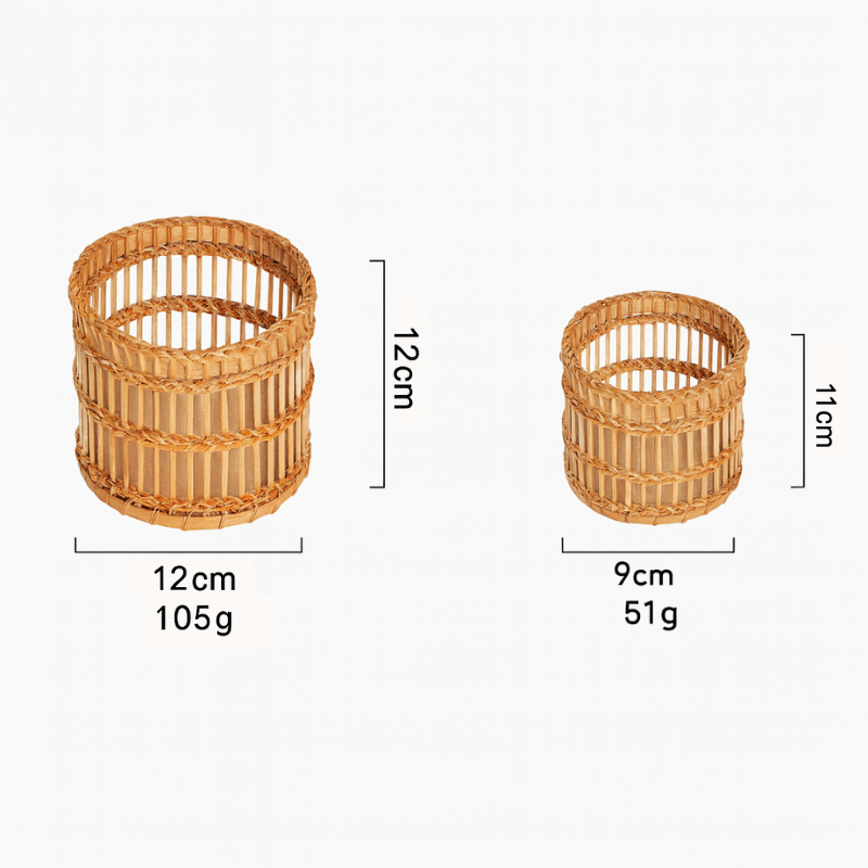 Bamboo Storage Tube Holder