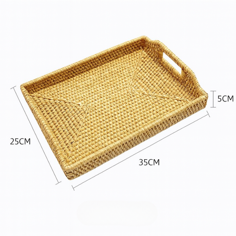 Multi-Use Handwoven Tray Set