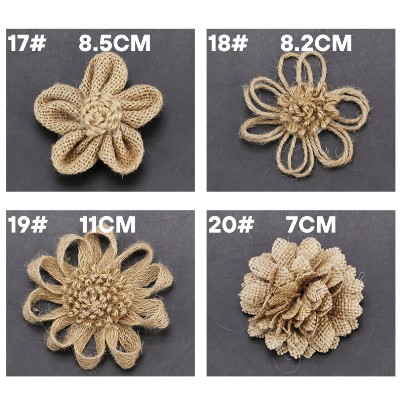 Handmade Linen Bloom Charms