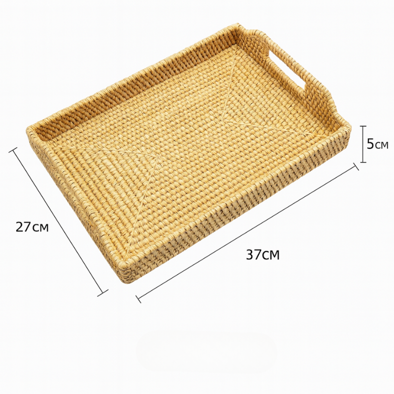 Multi-Use Handwoven Tray Set