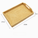 Multi-Use Handwoven Tray Set