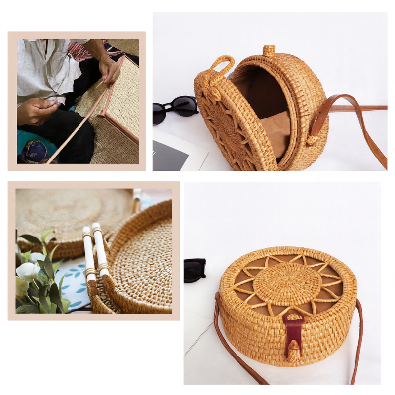 Handmade Rattan Bag Collection