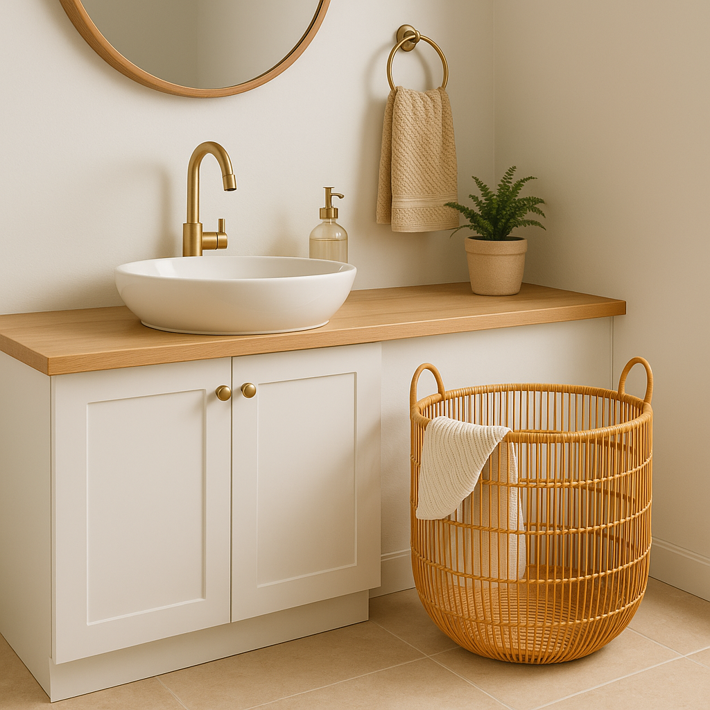 Rattan Laundry Basket