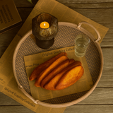 Rattan Round Serving Tray