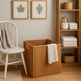Woven Rattan Laundry Hamper