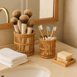 Bamboo Storage Tube Holder