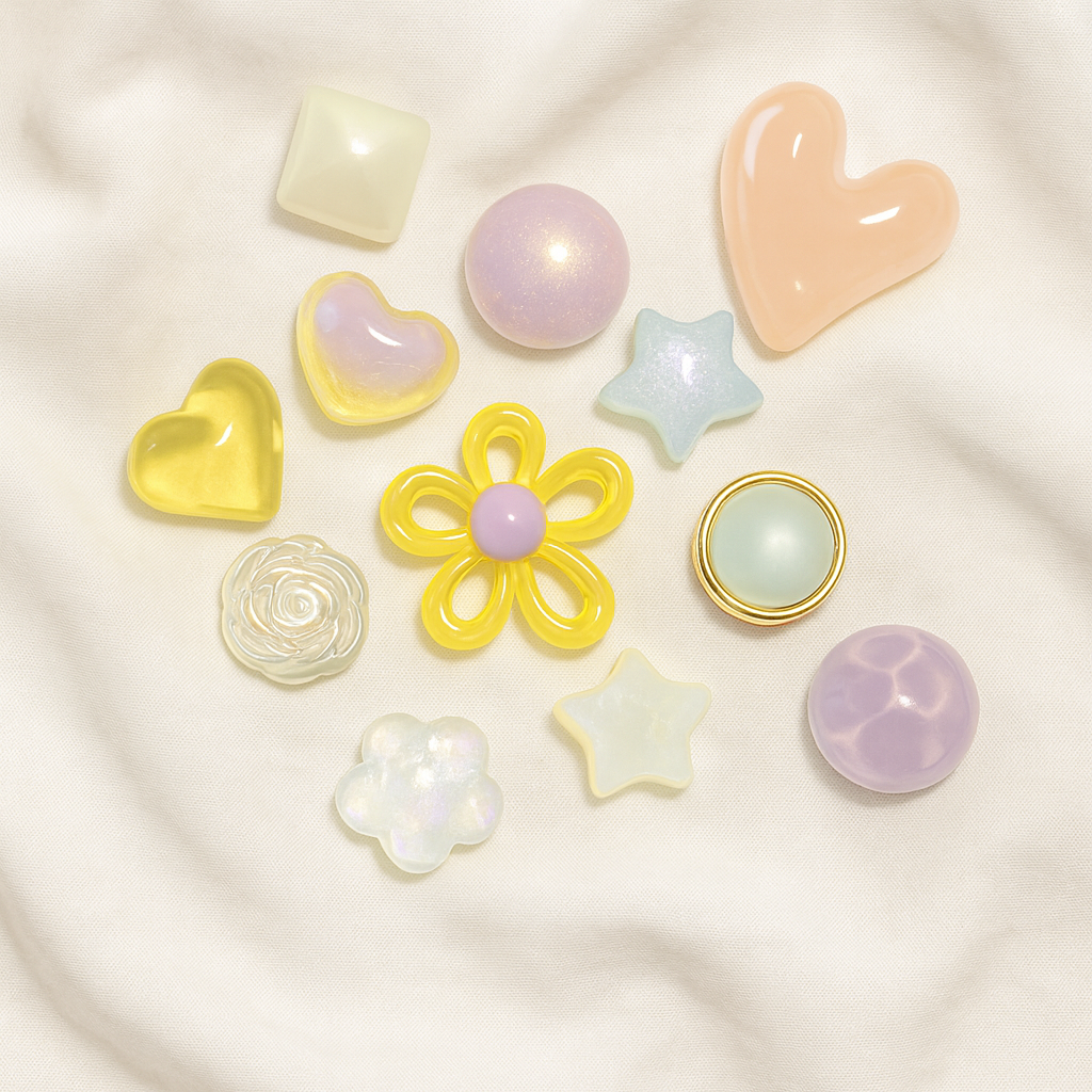 Luminous Pastel DIY Charms