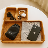 Multi-Use Handwoven Tray Set