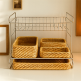 Stainless Steel Organizer Shelf Set