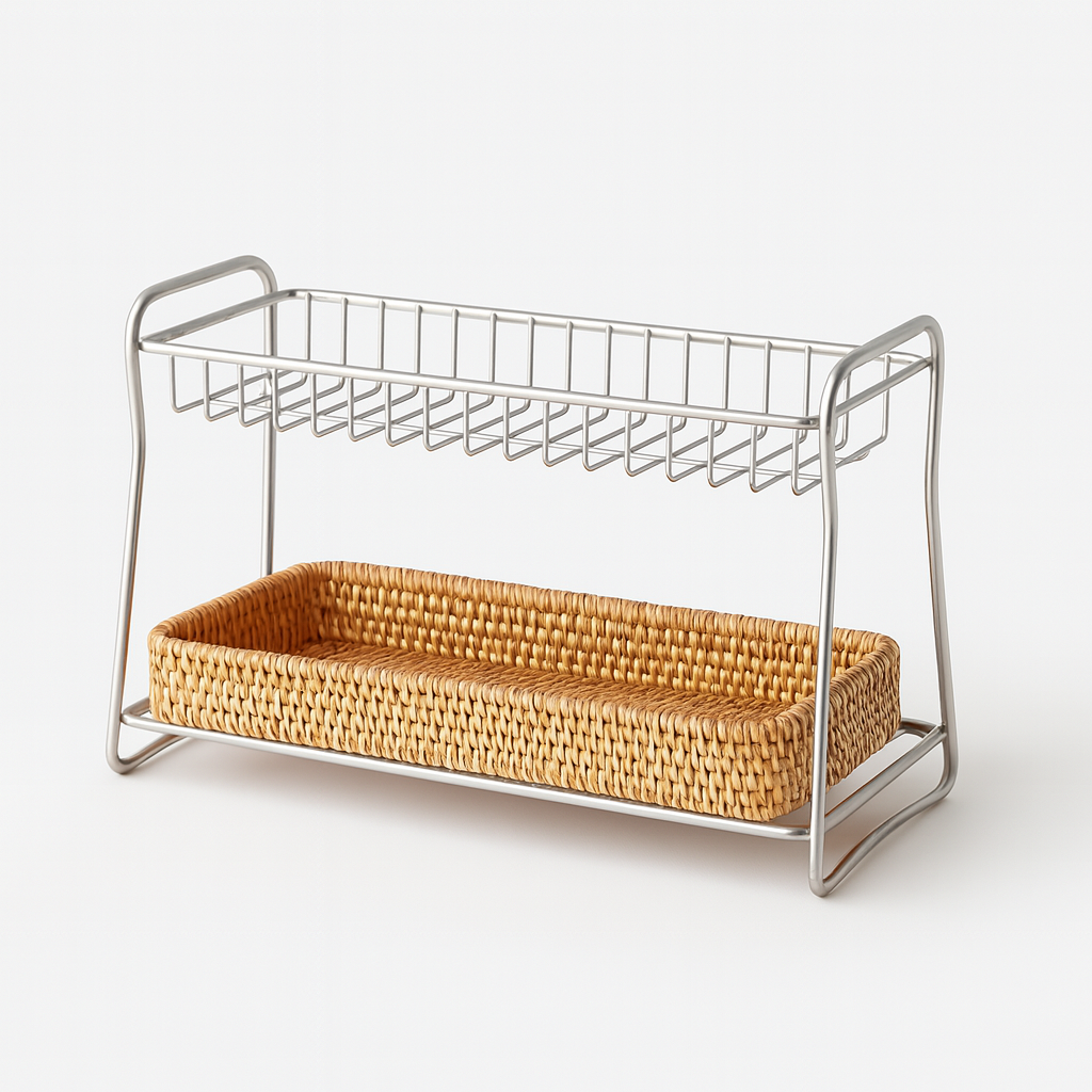 Stainless Steel Organizer Shelf Set