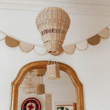 Rattan Hot Air Balloon Decor