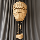 Rattan Hot Air Balloon Decor