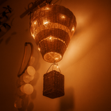 Rattan Hot Air Balloon Decor