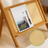Rattan Side Table with Storage