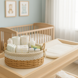 Round Woven Storage Basket Set
