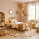 Rattan Hot Air Balloon Decor