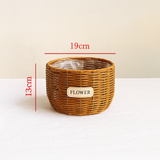 Handcrafted Charm Flower Basket Bundle