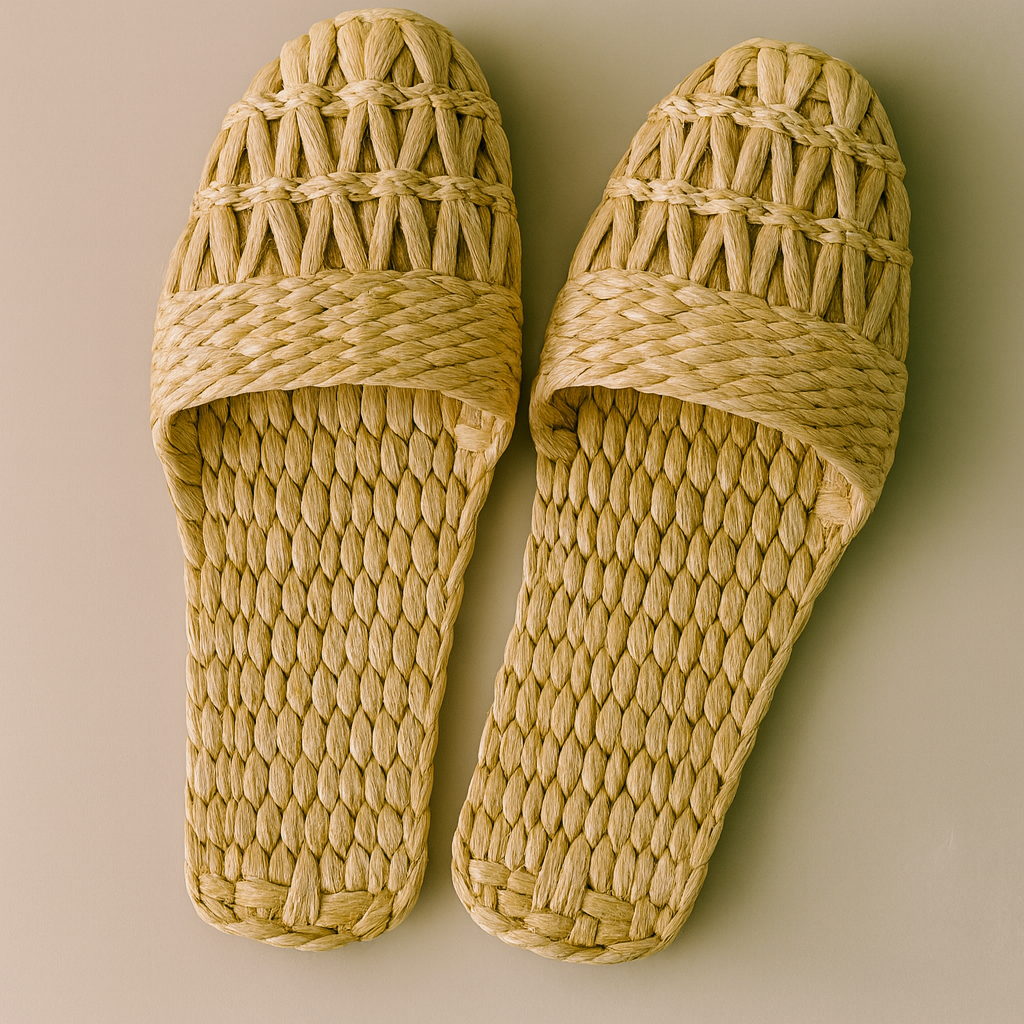 Pearl Charm Rattan Sandals Bundle