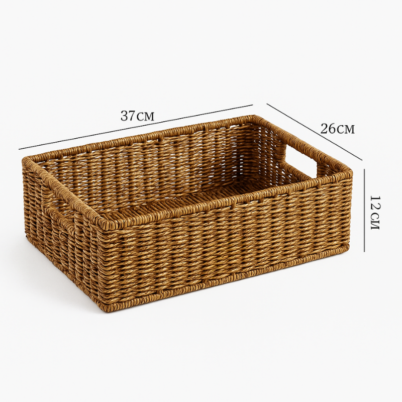 Donut Charm Handled Storage Basket Bundle