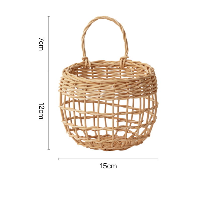 Handwoven Hanging Storage Basket
