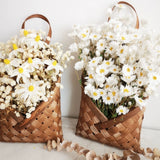 Woven Wall Flower Basket