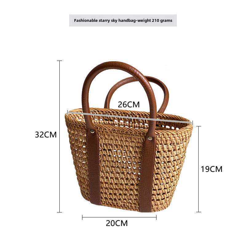 Handmade Rattan Handbag