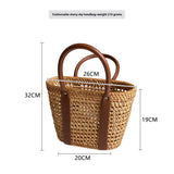 Handmade Rattan Handbag