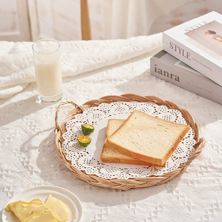 Wicker Serving Tray