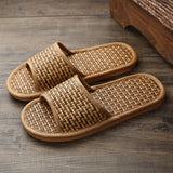 Rattan Straw Slippers