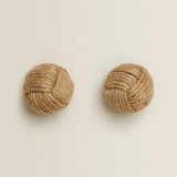Jute Wardrobe Drawer Handle Set