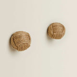Jute Wardrobe Drawer Handle Set
