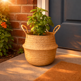 Nordic Rattan Waterproof-Lined Plant Pot