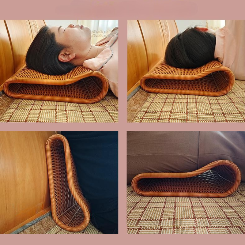 Rattan Neck Pillow